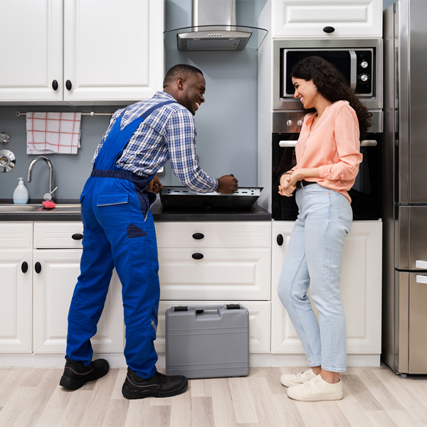 what kind of warranty do you offer on your cooktop repair services in Woodcock PA